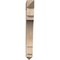 Ekena Millwork Merced Arts & Crafts Rough Sawn Bracket, Douglas Fir, 4"W x 26"D x 34"H BKT04X26X34MRC03RDF - alternate 3